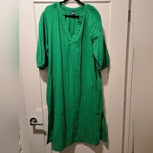 Old navy Green V-Neck green Dress